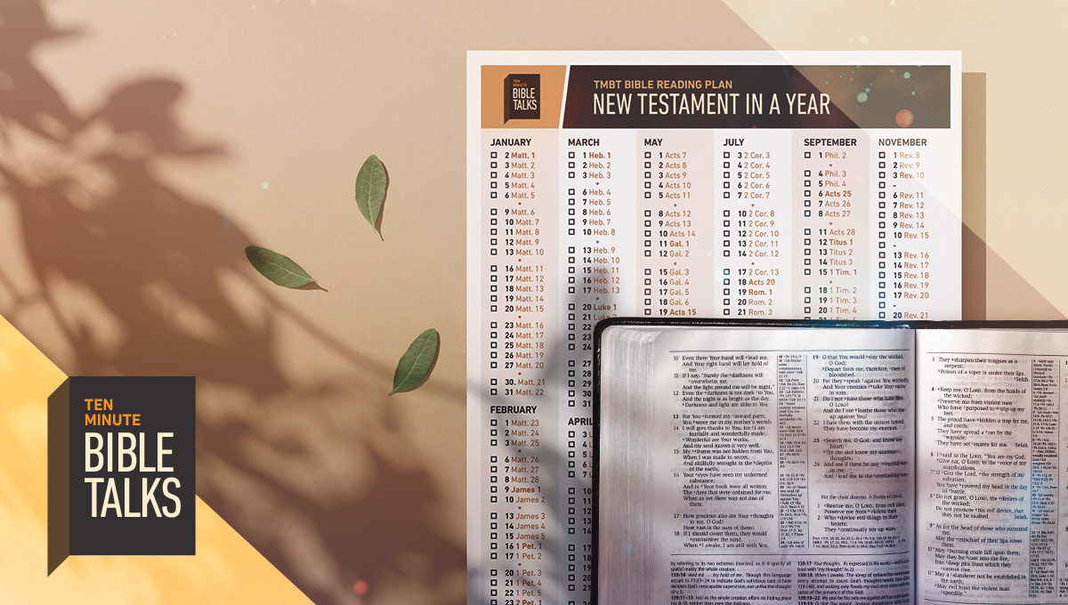 Introducing the TMBT Bible Reading Plan